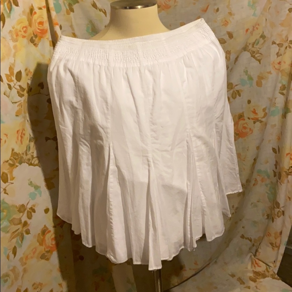 White full skirt